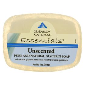 Clearly Natural Glycerine Bar Soap Unscented - 4 Oz (Default: Default)