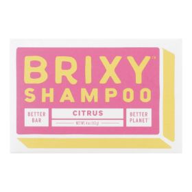 Brixy - Shampoo Bar Citrus - 1 Each -4 Oz (Default: Default)