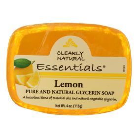 Clearly Natural Glycerine Bar Soap Lemon - 4 Oz (Default: Default)