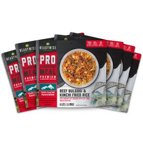 6 CT ReadyWise Pro Adventure Meal Beef Bulgogi and Kimchi Fried Rice (Food: RW05-194)