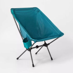 Outdoor Portable Compact Chair (Color: blue.)