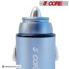 5 Core USB Car Charger Cigarette Lighter Adapter 1 USB 1 Type C Port QC 3.0 36W Fast Charging - CDKC12 1Pc