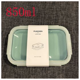 Silicone Collapsible Containers (Blue-Green) (Capacity: 850ml)