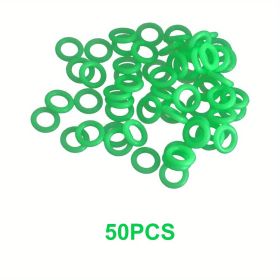 50pcs Camping Nail; Night Luminous Ring; Round Multi-Functional Tents & Canopy Accessories (Quantity: 50pcs)