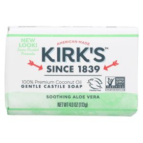 Kirks Natural Bar Soap - Coco Castile - Aloe Vera - 4 Oz - 1 Each (Default: Default)