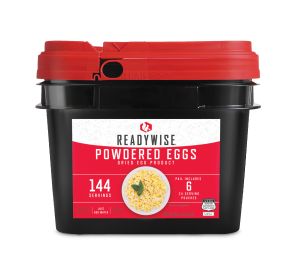 Powdered Eggs (6 pouches In each bucket)- 144 Total Servings (Food: RW05-516)