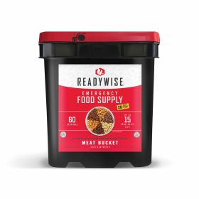 60 Servings Freeze Dried Meat includes 20 bonus servings rice (Food: RW07-702)