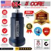 5 Core USB Car Charger Cigarette Lighter Dual USB Port Adapter 12/24 V Fast Charging - CDKC13 1Pc